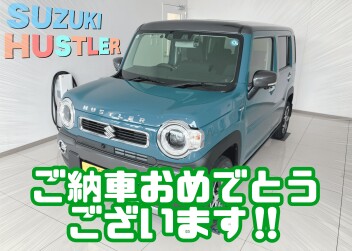 ハスラーをご納車させていただきました！！